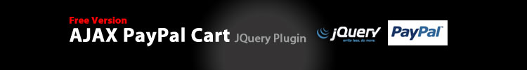 AJAX PayPal Cart jQuery Plugin