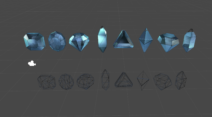 Low Poly Animated Gem Pack | Digicrafts
